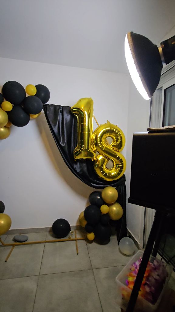 Anniversaires - Décor 18 ans détail