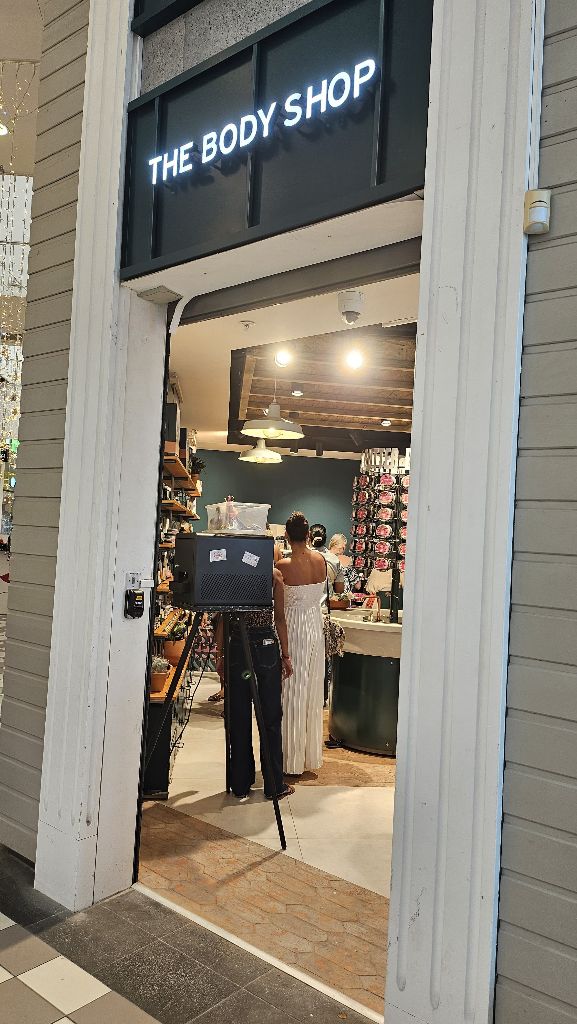 Ouvertures The Body Shop Réunion - Photobooth entrée