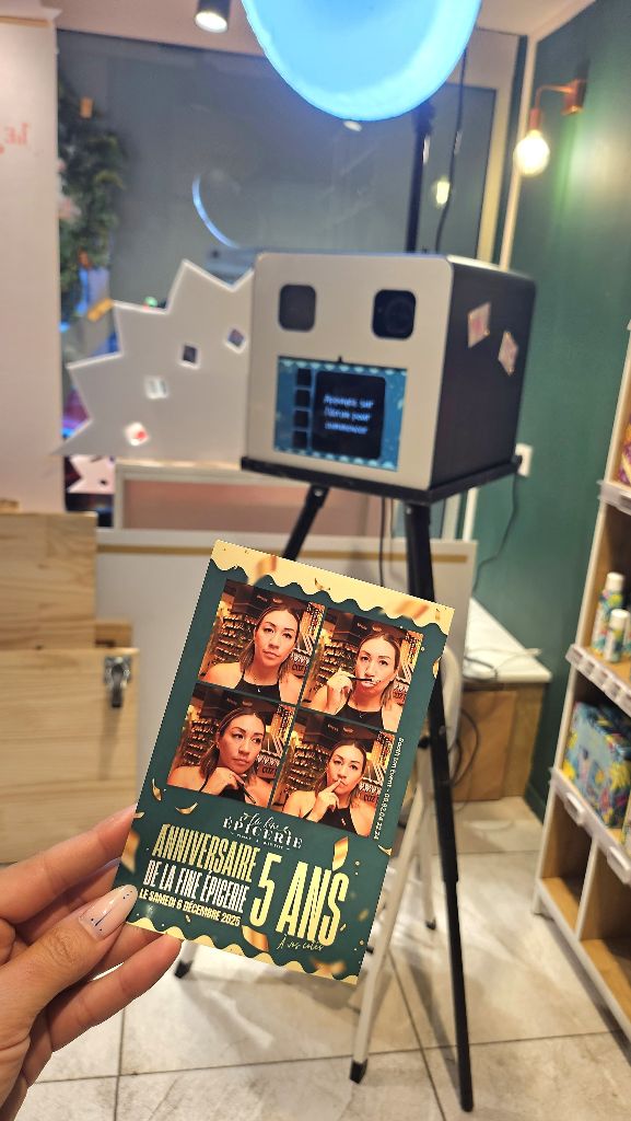 5 ans La Fine Epicerie - Photo souvenir photobooth